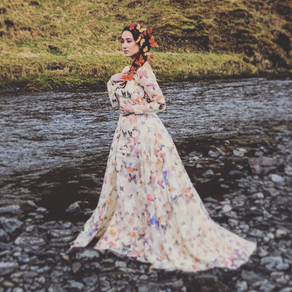 Butterfly dress